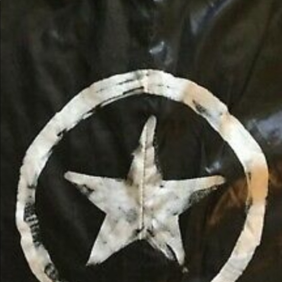 Black Converse One Star LOGO Puffer Vest XS - Picture 6 of 6